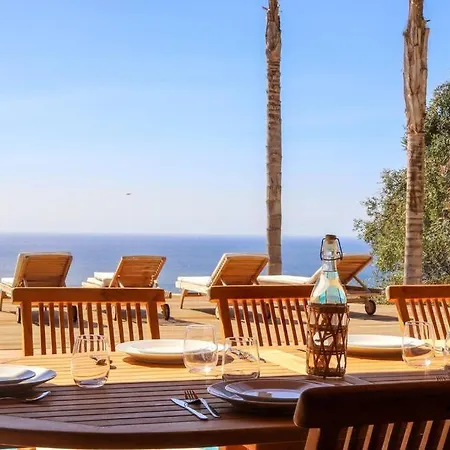 Palm Springs Superb Sea View, Terrasse And Swimming Pool Villa Carqueiranne